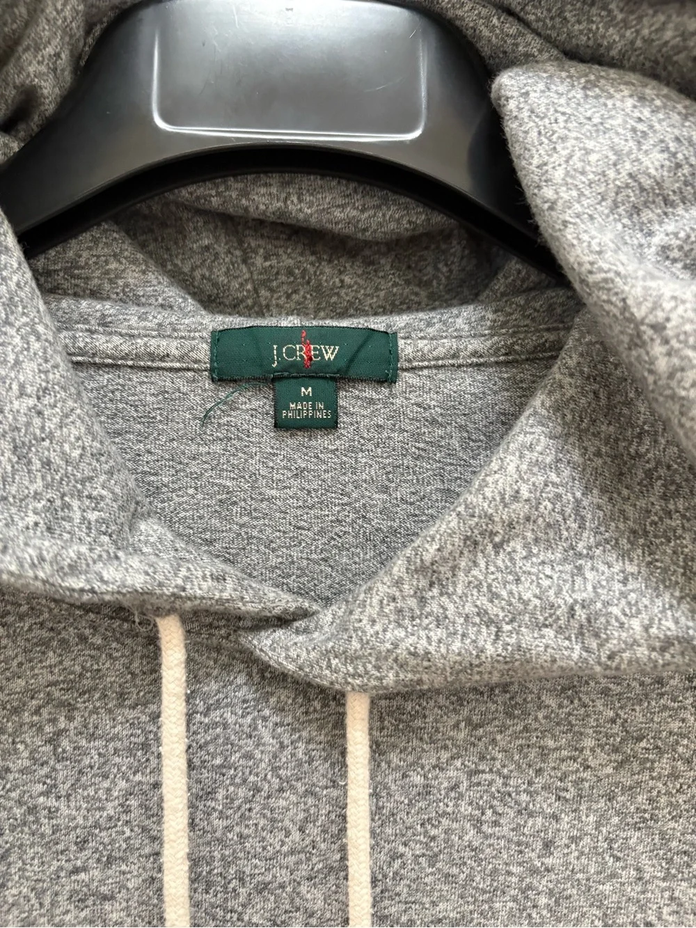 J.Crew Premium Light Weight Cotton Hooded T-Shirt Size Medium Preppy Casual